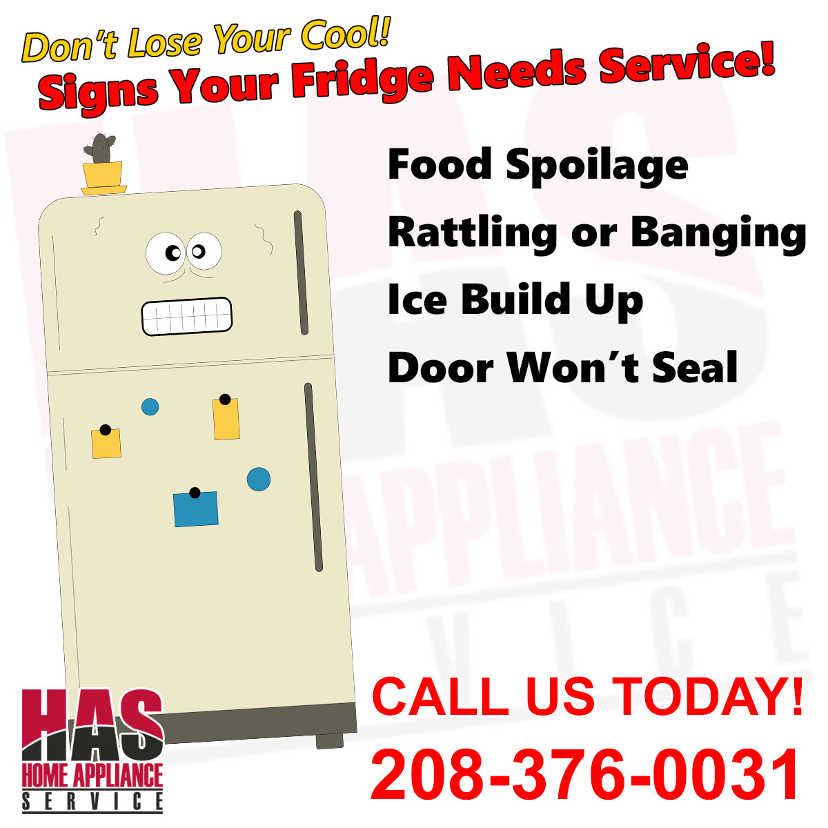Broken Fridge? Call Your Idaho Fridge Pros!